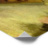 Edgar Degas - Ballet 1875 Dancer Dance meiden tutu Poster (Hoek)