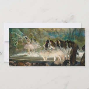 Edgar Degas - Ballet aan de Parijse opera Bedankkaart