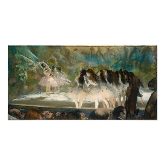 Edgar Degas - Ballet aan de Parijse opera Foto Afdruk (Voorkant)