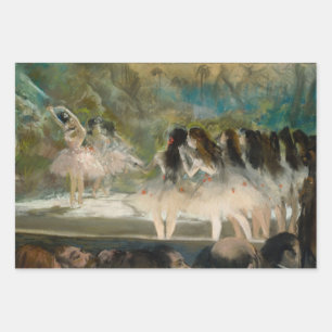Edgar Degas - Ballet aan de Parijse opera Inpakpapier Vel