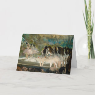 Edgar Degas - Ballet aan de Parijse opera Kaart
