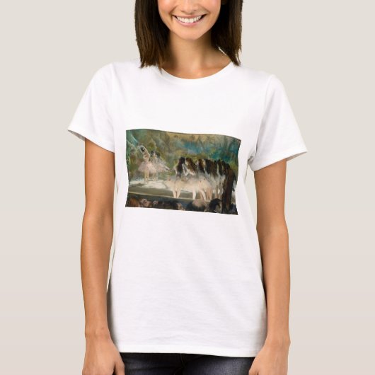 Edgar Degas - Ballet aan de Parijse opera T-shirt (Voorkant)