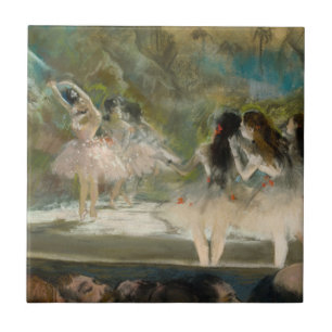 Edgar Degas - Ballet aan de Parijse opera Tegeltje