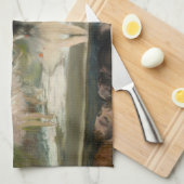 Edgar Degas - Ballet aan de Parijse opera Theedoek (Quarter Fold)