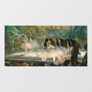 Edgar Degas - Ballet bij de Parijse Opera Raamsticker