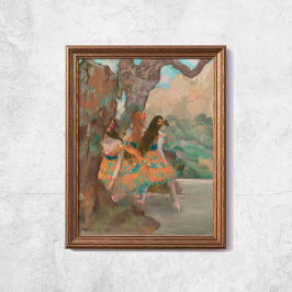 Edgar Degas Ballet Dancers Old Famous Art Wall Poster