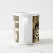 Edgar Degas - Ballet - repetitie op het podium Extra Grote Beker (Achterkant)