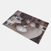 Edgar Degas - Ballet-repetitie over Stage Deurmat (Schuin)