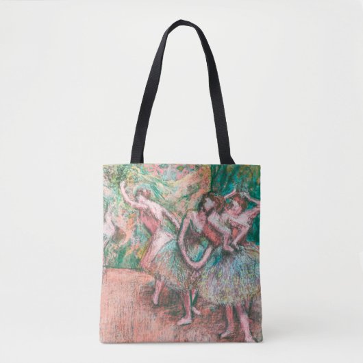 Edgar Degas Ballet Scene Impressionist Art Draagtas (Voorkant)