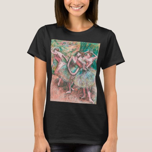 Edgar Degas Ballet Scene Impressionist Art T-Shirt (Voorkant)