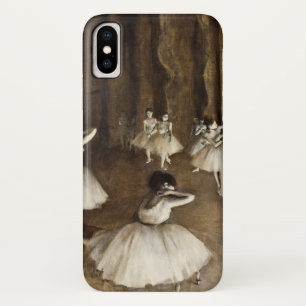 Edgar Degas - Balletherhaling op het podium iPhone X Hoesje