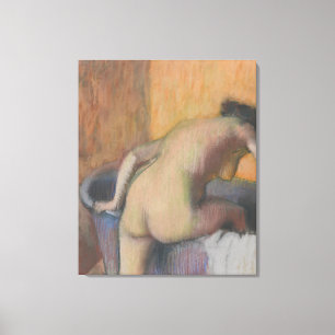 Edgar Degas  Band in een buis Canvas Afdruk