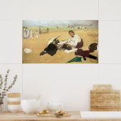 Edgar Degas | Beach scène Poster (Keuken)