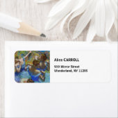 Edgar Degas - Blue Dancers Etiket (Insitu)