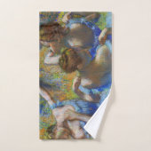 Edgar Degas - Blue Dancers Handdoek (Handdoek)
