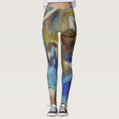 Edgar Degas - Blue Dancers Leggings (Voorkant)