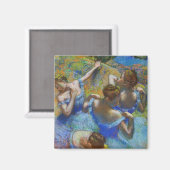 Edgar Degas - Blue Dancers Magneet (Voorkant / Achterkant)