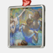 Edgar Degas - Blue Dancers Metalen Ornament (Links)