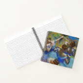 Edgar Degas - Blue Dancers Notitieboek (Binnen)