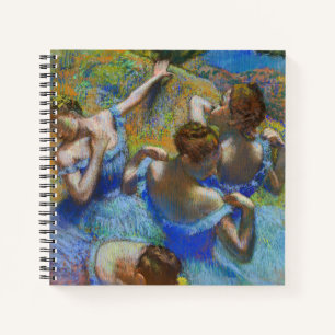 Edgar Degas - Blue Dancers Notitieboek