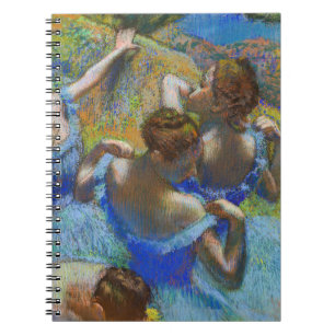 Edgar Degas - Blue Dancers Notitieboek