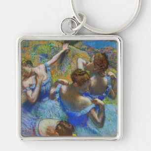 Edgar Degas - Blue Dancers Sleutelhanger