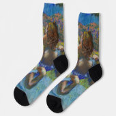 Edgar Degas - Blue Dancers Sokken (Links)