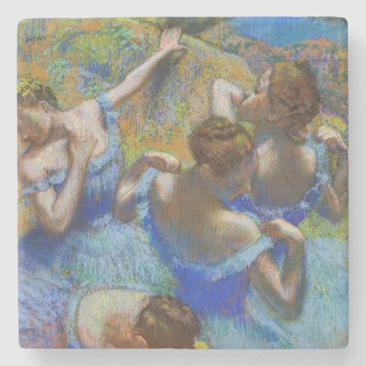 Edgar Degas - Blue Dancers Stenen Onderzetter (Voorkant)