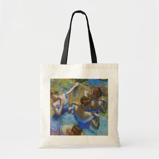 Edgar Degas - Blue Dancers Tote Bag (Voorkant)