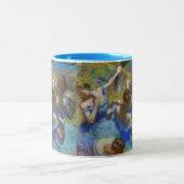 Edgar Degas - Blue Dancers Tweekleurige Koffiemok (Center)