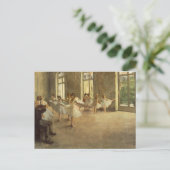 Edgar Degas Briefkaart (Staand voorkant)