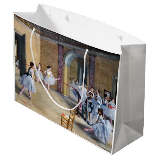 Edgar Degas - Dance Foyer, Opera rue Le Peletier Groot Cadeauzakje (Achterkant Gekanteld)