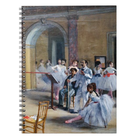 Edgar Degas - Dance Foyer, Opera rue Le Peletier Notitieboek (Voorkant)