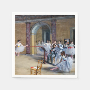 Edgar Degas - Dance Foyer, Opera rue Le Peletier Servet