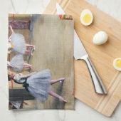 Edgar Degas - Dance Foyer, Opera rue Le Peletier Theedoek (Quarter Fold)