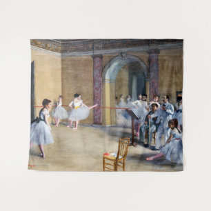 Edgar Degas - Dance Foyer, Opera rue Le Peletier Wandkleed