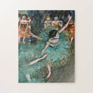 Edgar Degas - Dancer. Dancer in het groen Legpuzzel