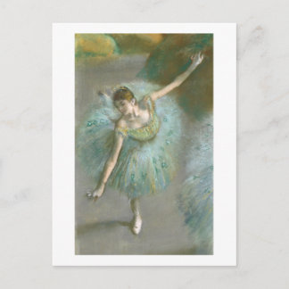 Edgar Degas | Dancer in Groen Briefkaart