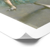 Edgar Degas | Dancer in het groen Poster (Hoek)