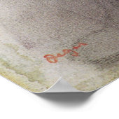 Edgar Degas Dancer Stretching Poster (Hoek)