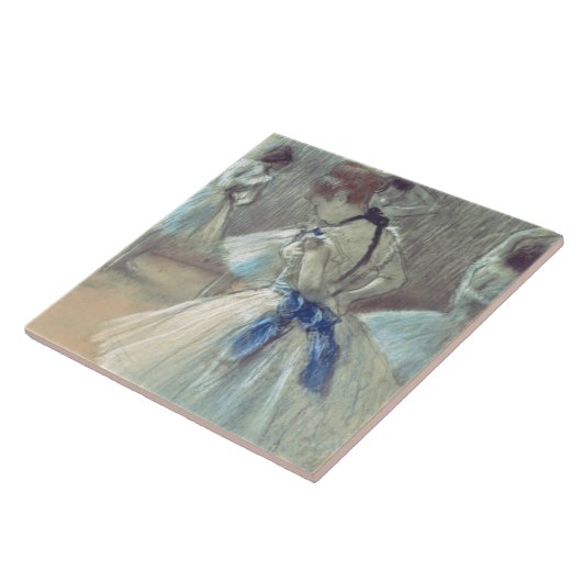 Edgar Degas | Dancer Tegeltje (Zijkant)