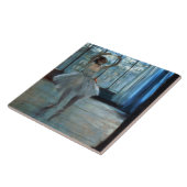 Edgar Degas | Dancer voor een raam Tegeltje (Zijkant)