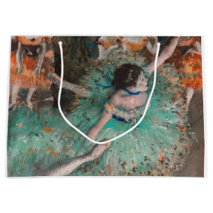 Edgar Degas - Dancer zwaaien/danser in groen Groot Cadeauzakje