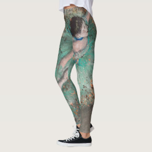 Edgar Degas - Dancer zwaaien/danser in groen Leggings