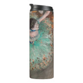 Edgar Degas - Dancer zwaaien/danser in groen Thermosbeker (Geroteerd rechts)