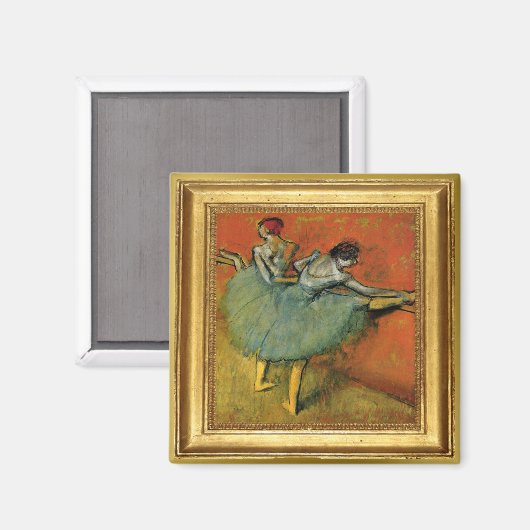 Edgar Degas Dancers Artwork Magnet (Recto/Verso)