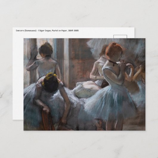 Edgar Degas - Dancers Briefkaart (Voorkant / Achterkant)