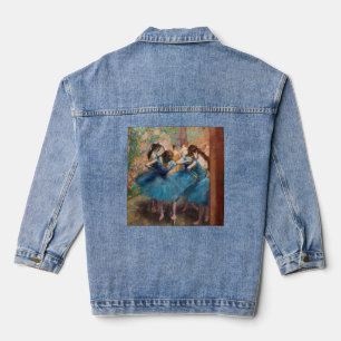 Edgar Degas - Dancers in blauw Denim Jacket