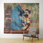 Edgar Degas - Dancers in blauw Wandkleed (In Situ (horizontaal))