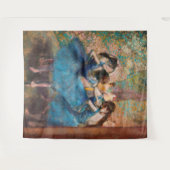 Edgar Degas - Dancers in blauw Wandkleed (Voorkant (horizontaal))